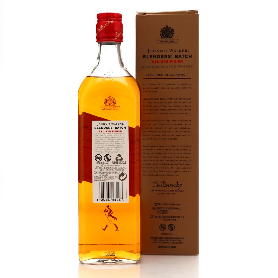 Johnnie Walker Blenders' Batch 1 Red Rye Finish Whisky Auctioneer