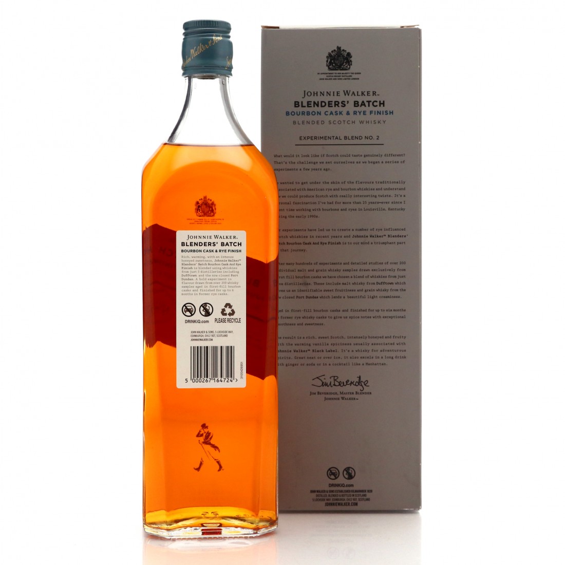 Johnnie Walker Blenders' Batch 2 1 Litre / Bourbon Cask & Rye Finish