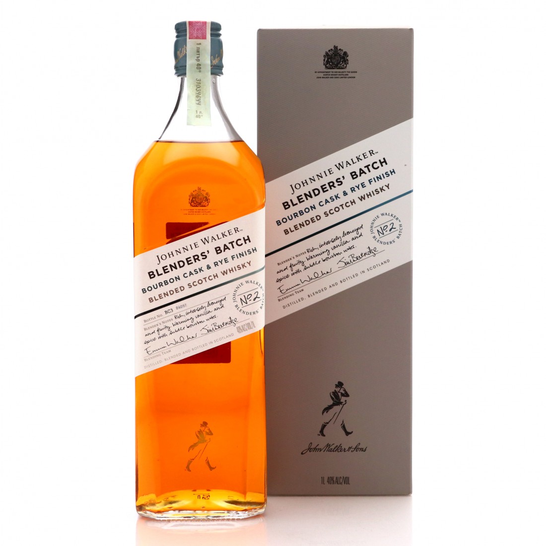 Johnnie Walker Blenders' Batch 2 1 Litre / Bourbon Cask & Rye Finish