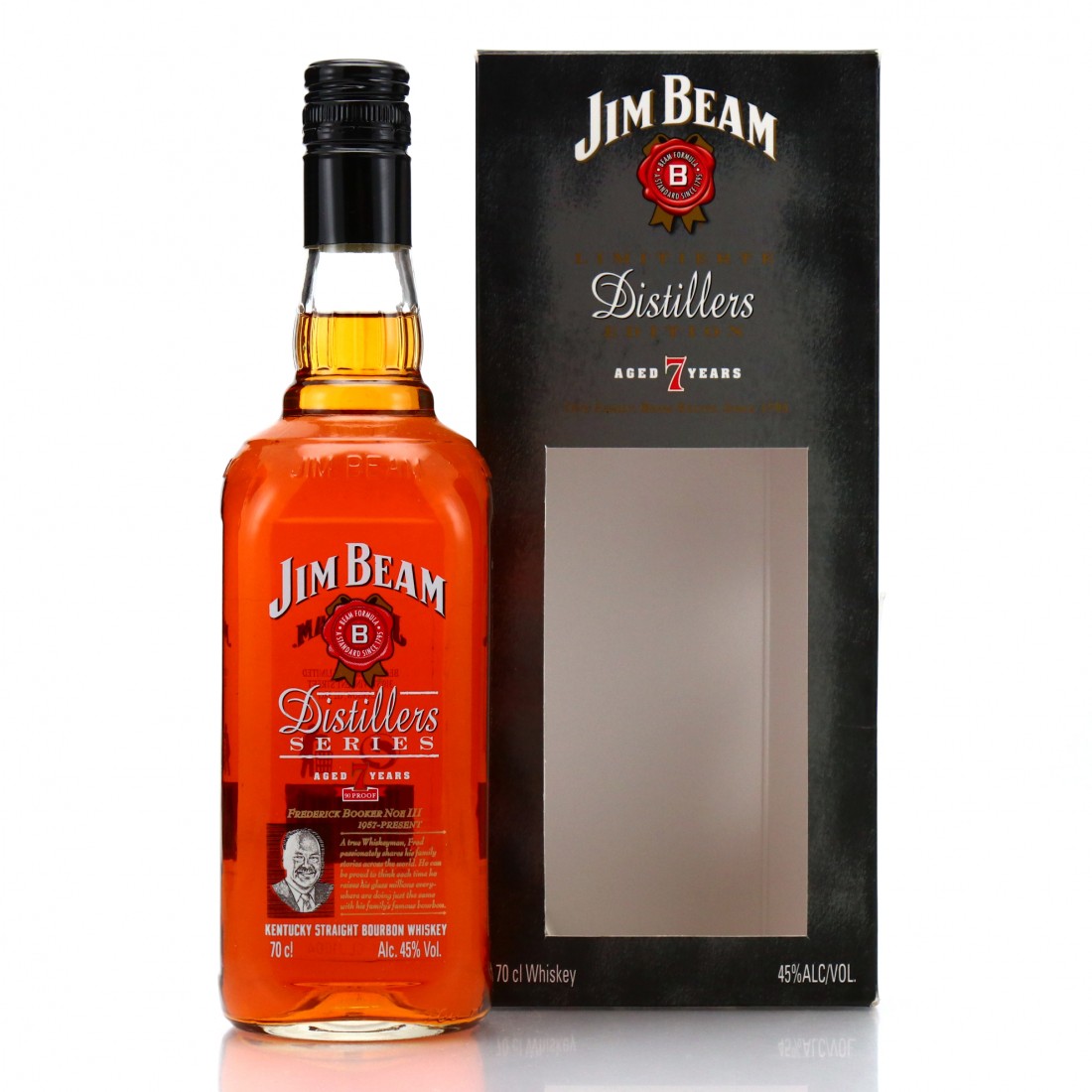 Jim Beam 7 Year Old Distillers Series 2007 70cl / Fred Booker Noe III