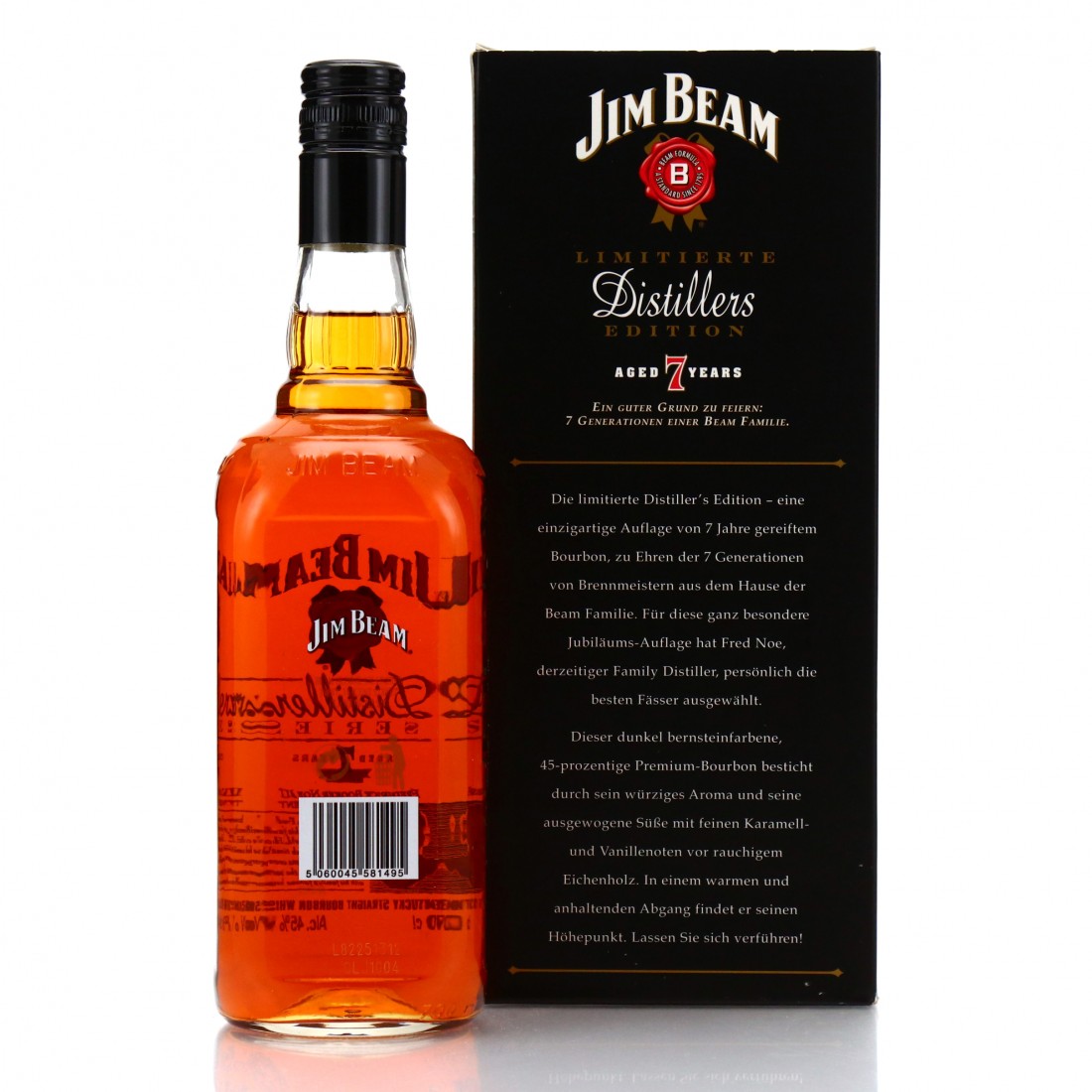 Jim Beam 7 Year Old Distillers Series 2007 70cl / Fred Booker Noe III