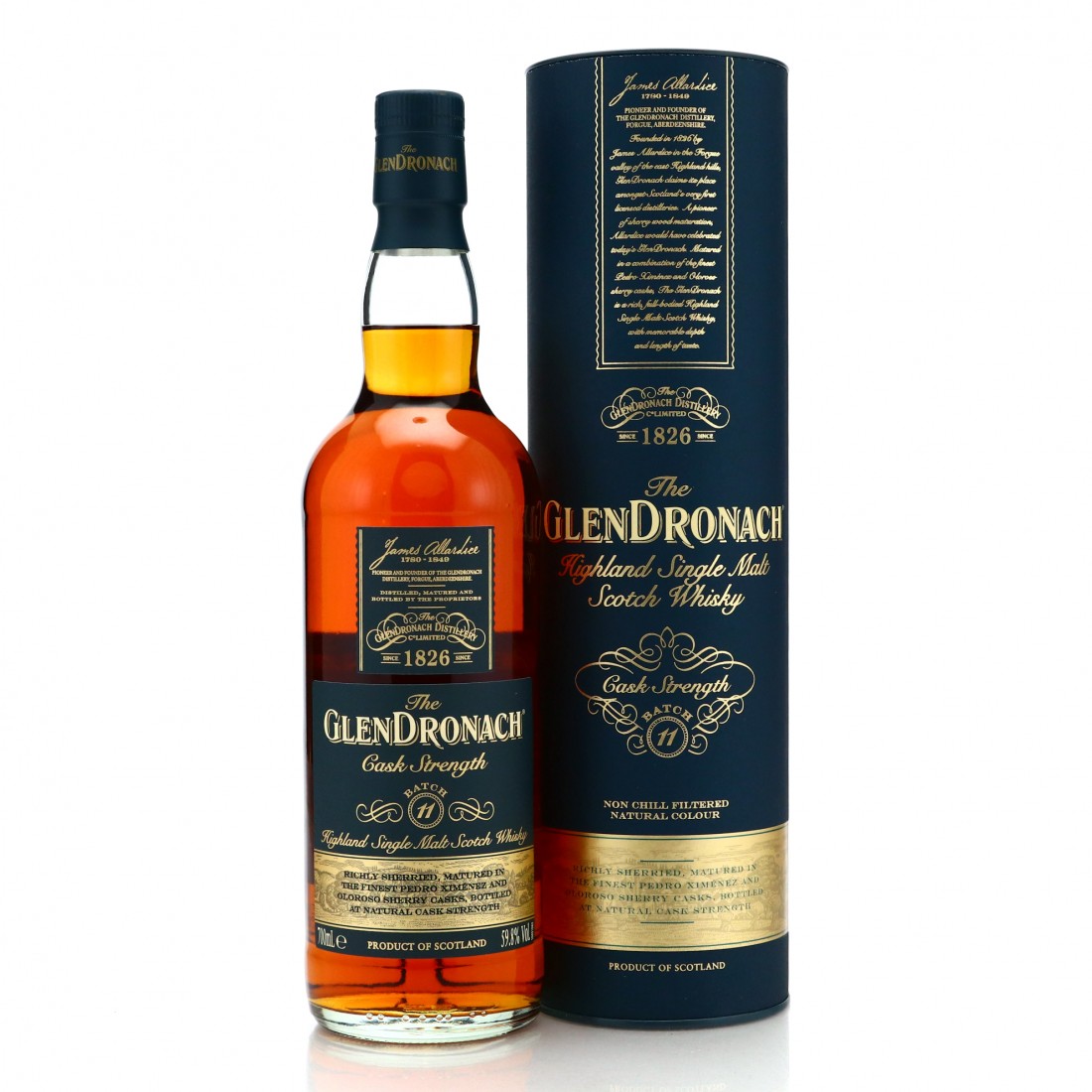 Glendronach Cask Strength Batch 11 Whisky Auctioneer