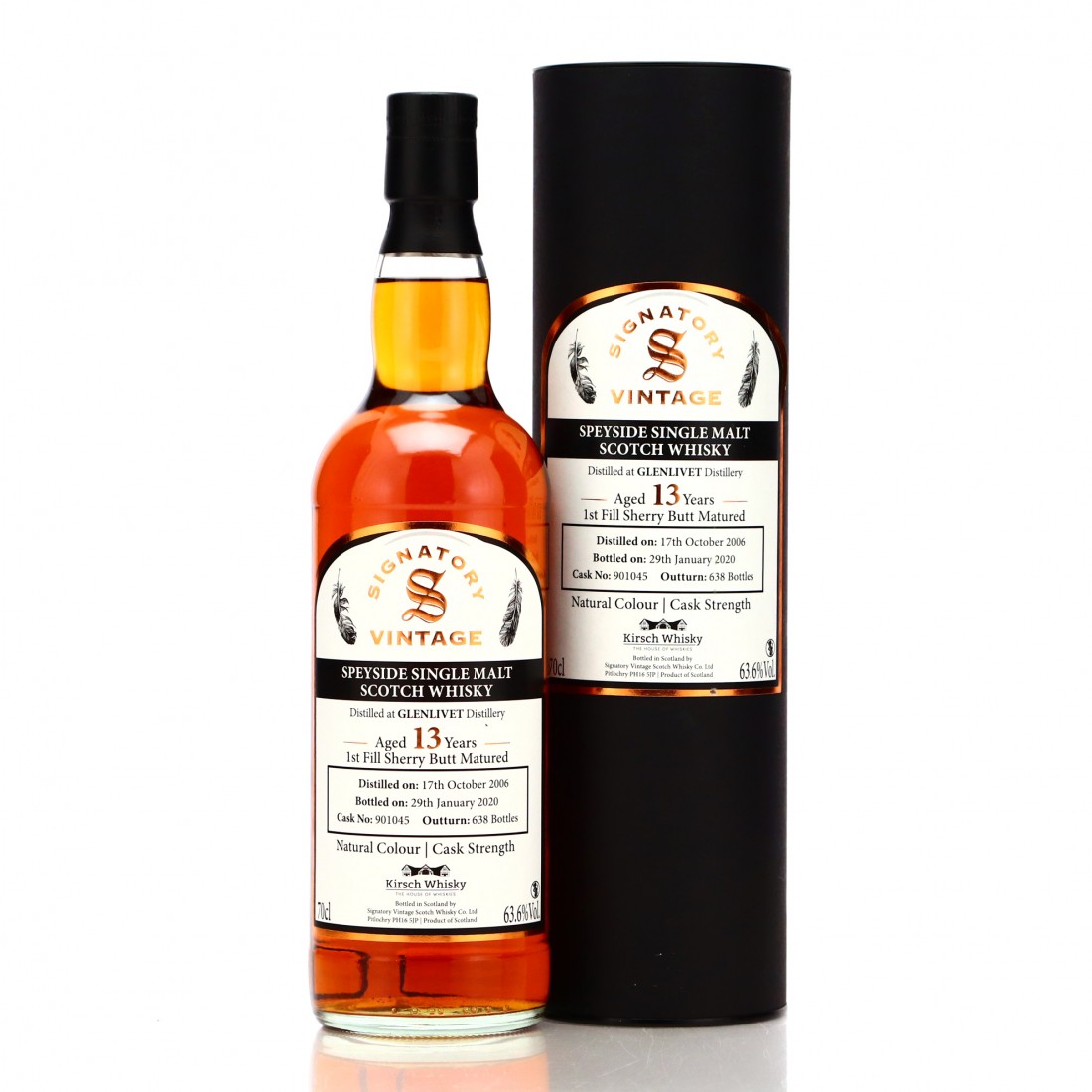 Glenlivet 2006 Signatory Vintage 13 Year Old / Kirsch Whisky | Whisky ...