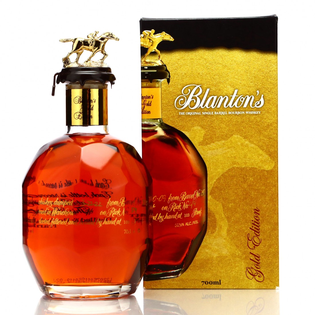 Blanton's Single Barrel Gold Edition dumped 2022 70cl Whisky Auctioneer