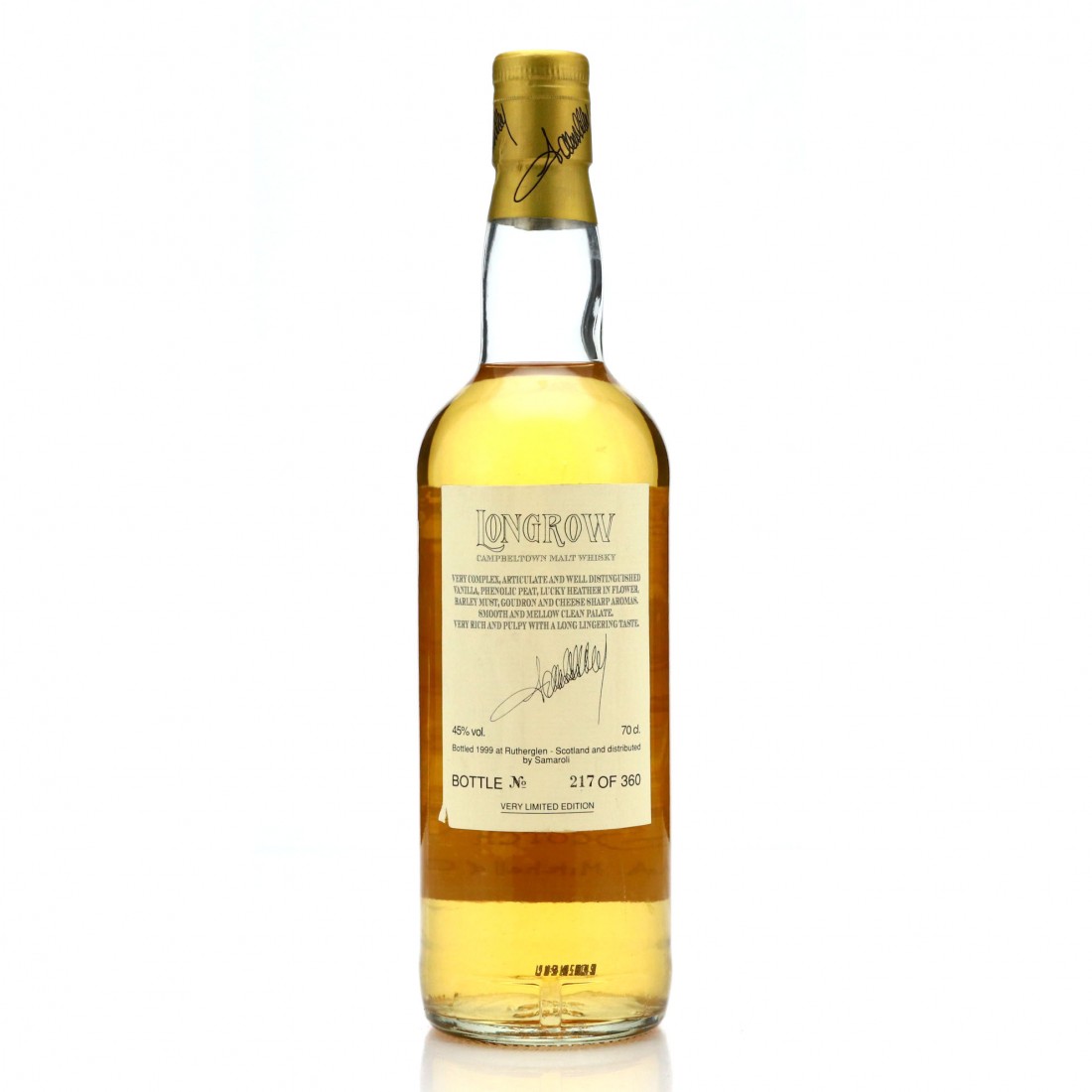 Longrow 1987 Samaroli | Whisky Auctioneer