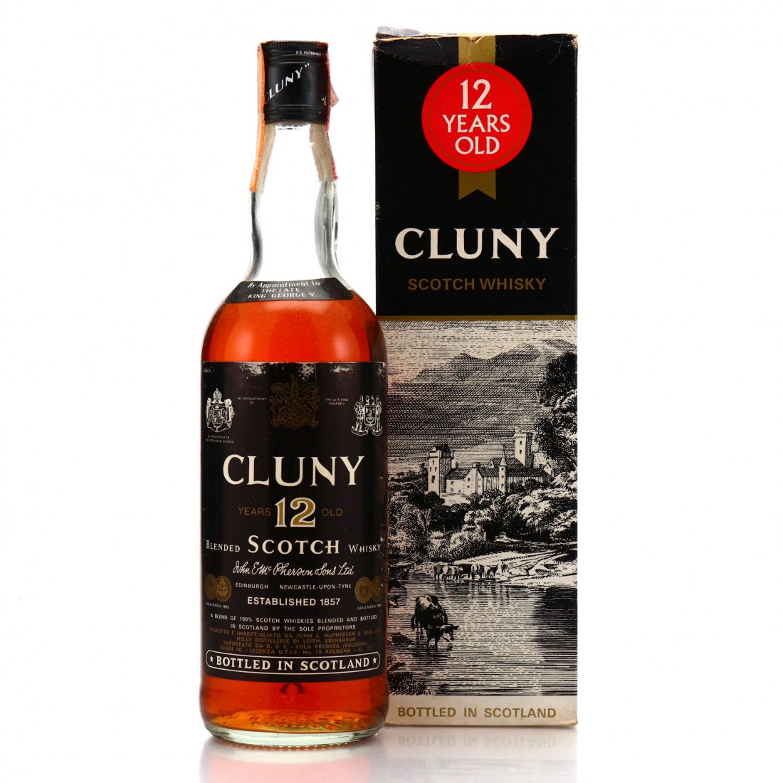 Cluny 12 Year Old Scotch Whisky 1970s Whisky Auctioneer