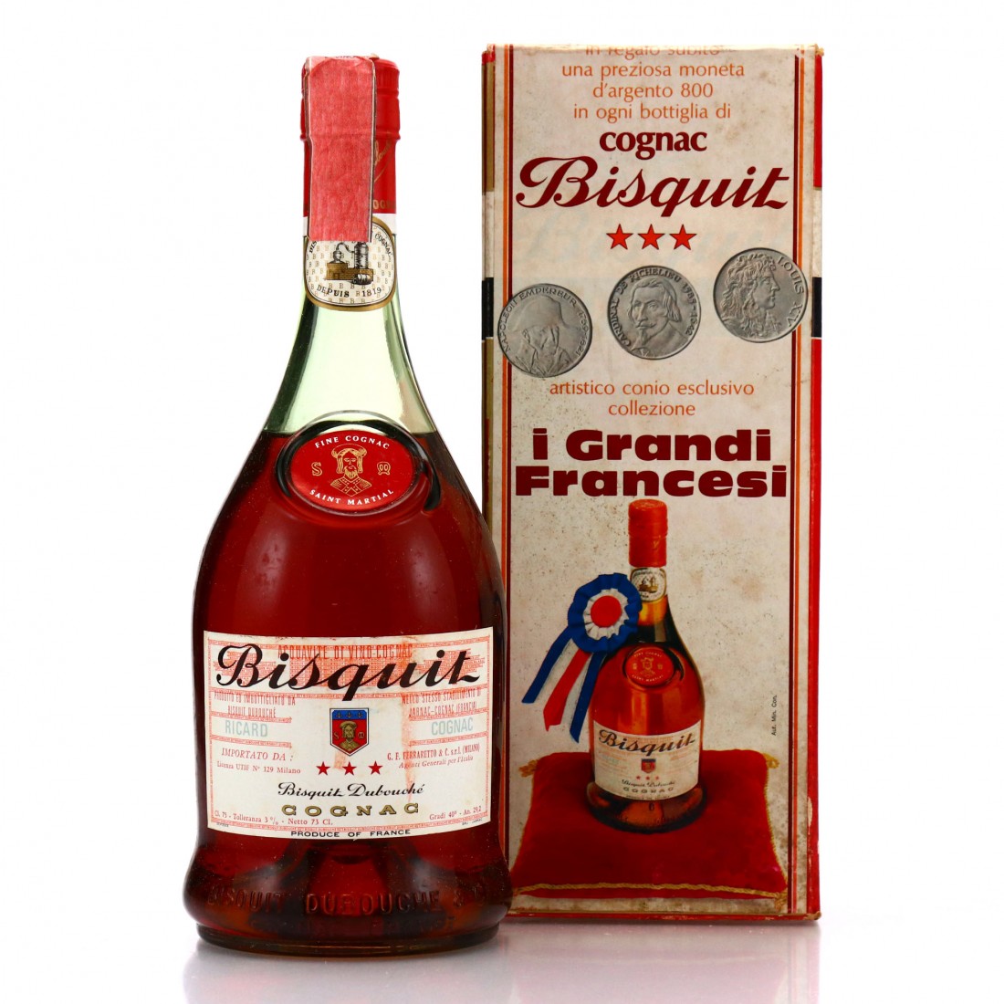 Bisquit Three Star Cognac 1970s | Whisky Auctioneer