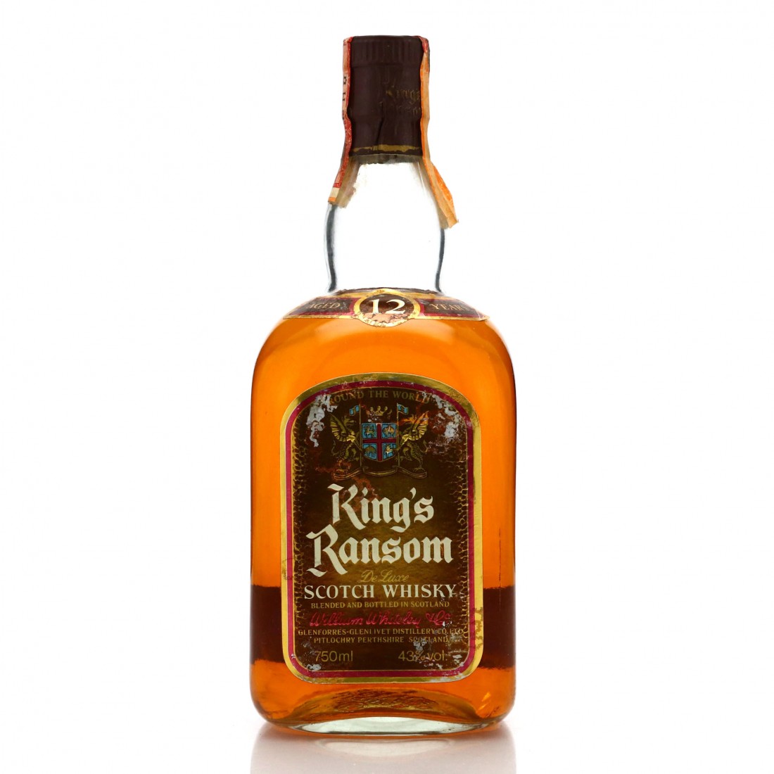 King's Ransom 12 Year Old 1980s Whisky Auctioneer