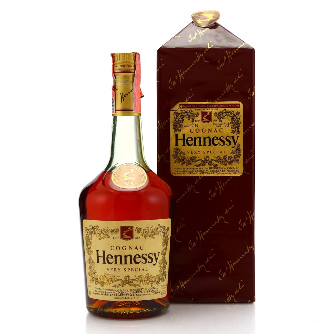 Hennessy Very Special Cognac Whisky Auctioneer