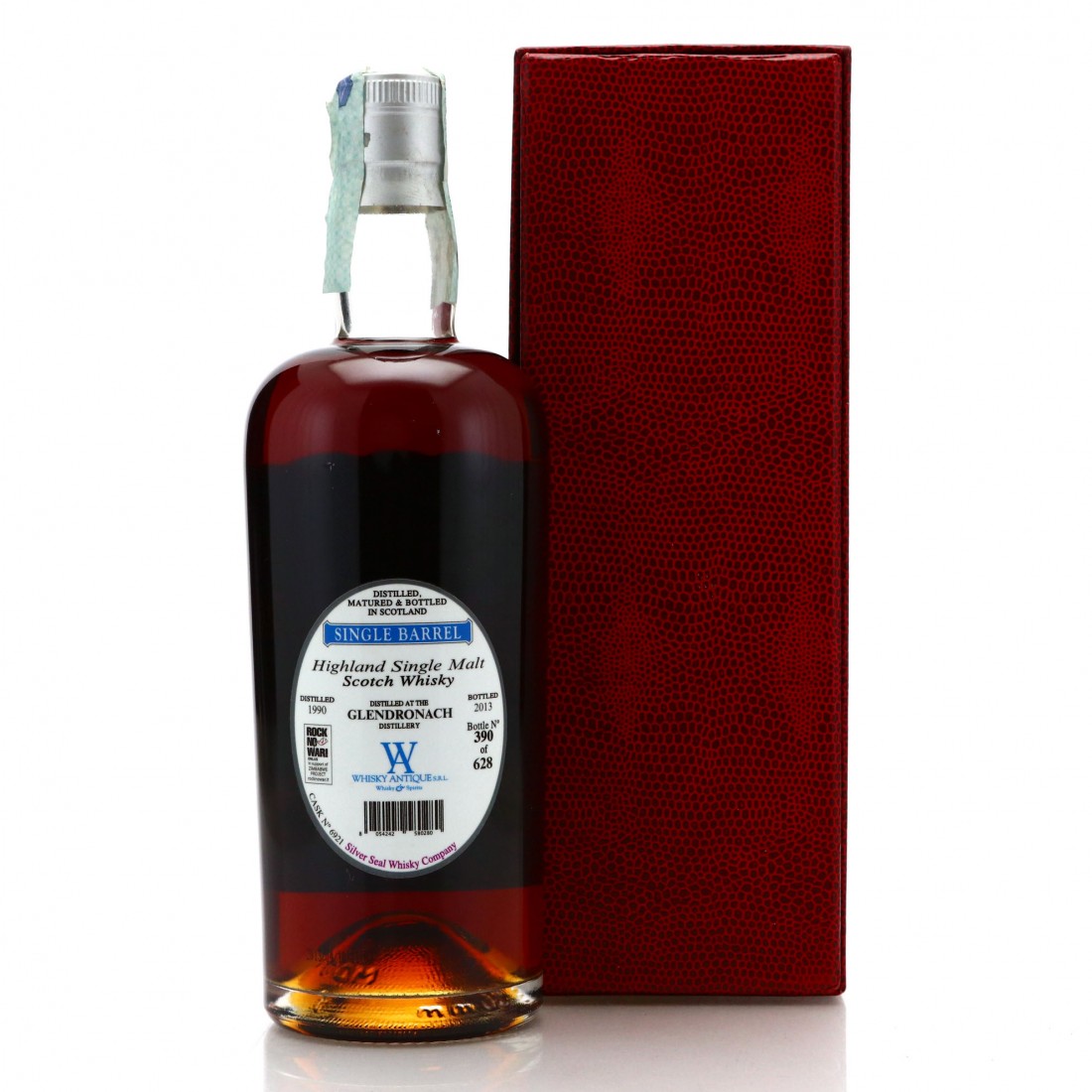 Glendronach 1990 Silver Seal 22 Year Old Whisky Auctioneer