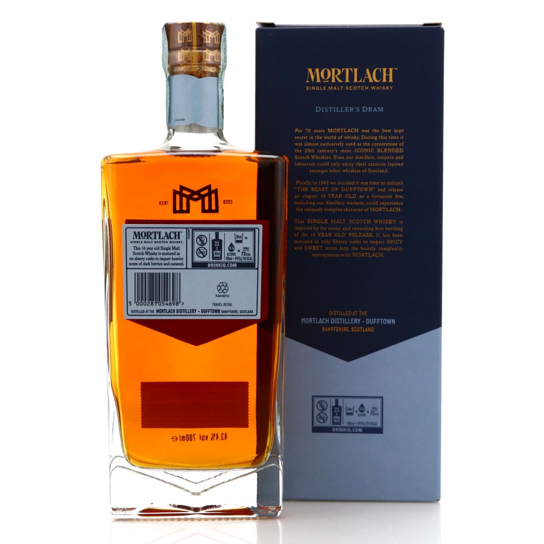 Mortlach 16 Year Old Distiller's Dram Whisky Auctioneer