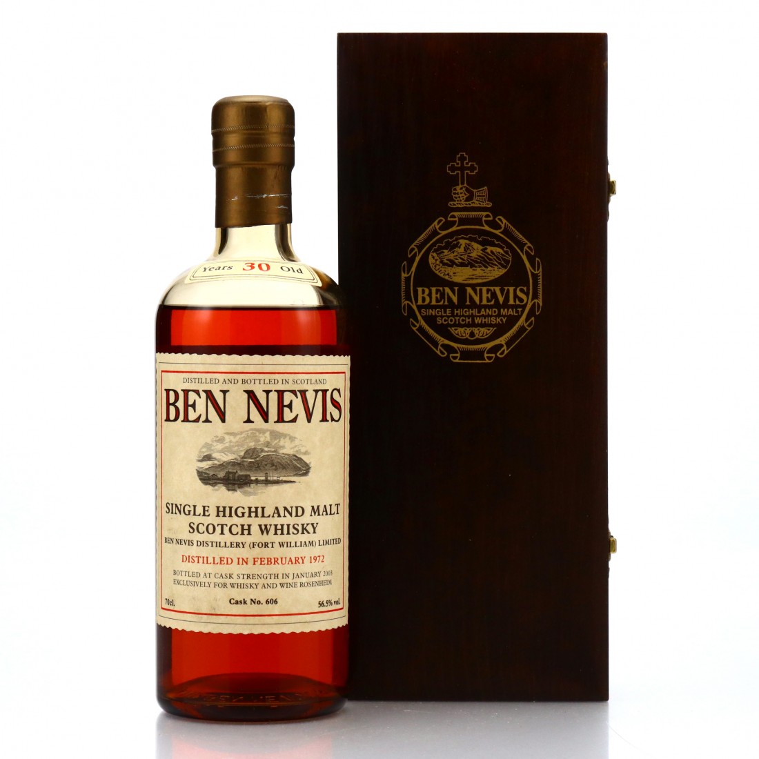 Ben Nevis 1972 Single Cask 30 Year Old #606 | Whisky Auctioneer