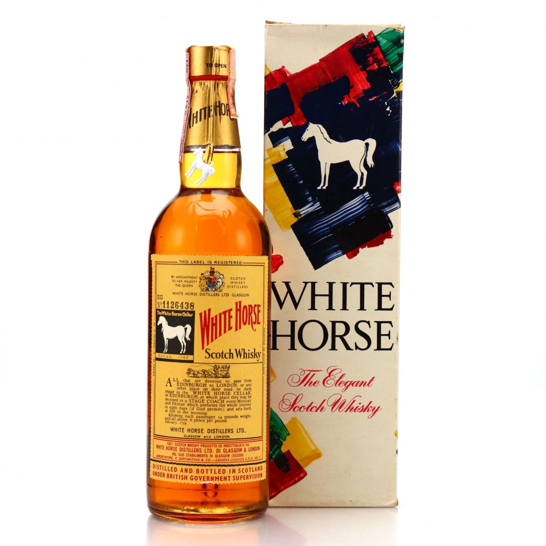 White Horse Scotch Whisky 1960s Whisky Auctioneer