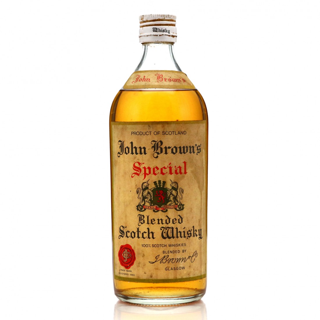 John Brown's Special 1960s Whisky Auctioneer