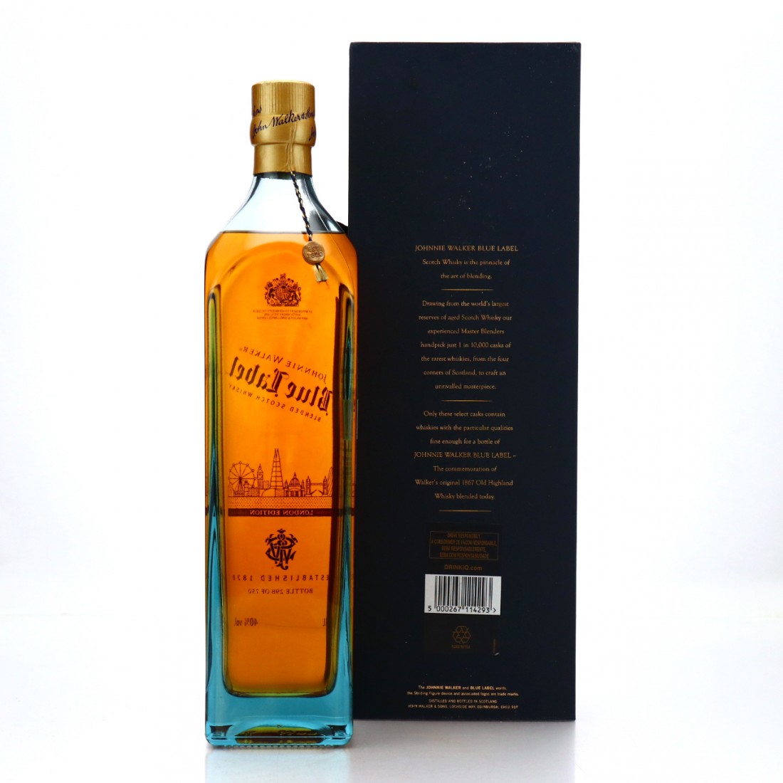 Johnnie Walker Blue Label London Limited Edition 1 Litre Whisky Auctioneer