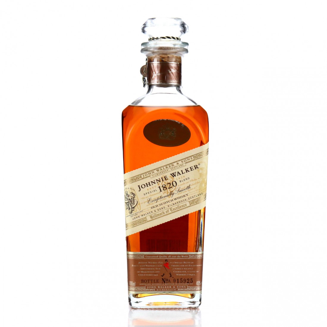 Johnnie Walker '1820' Whisky Auctioneer