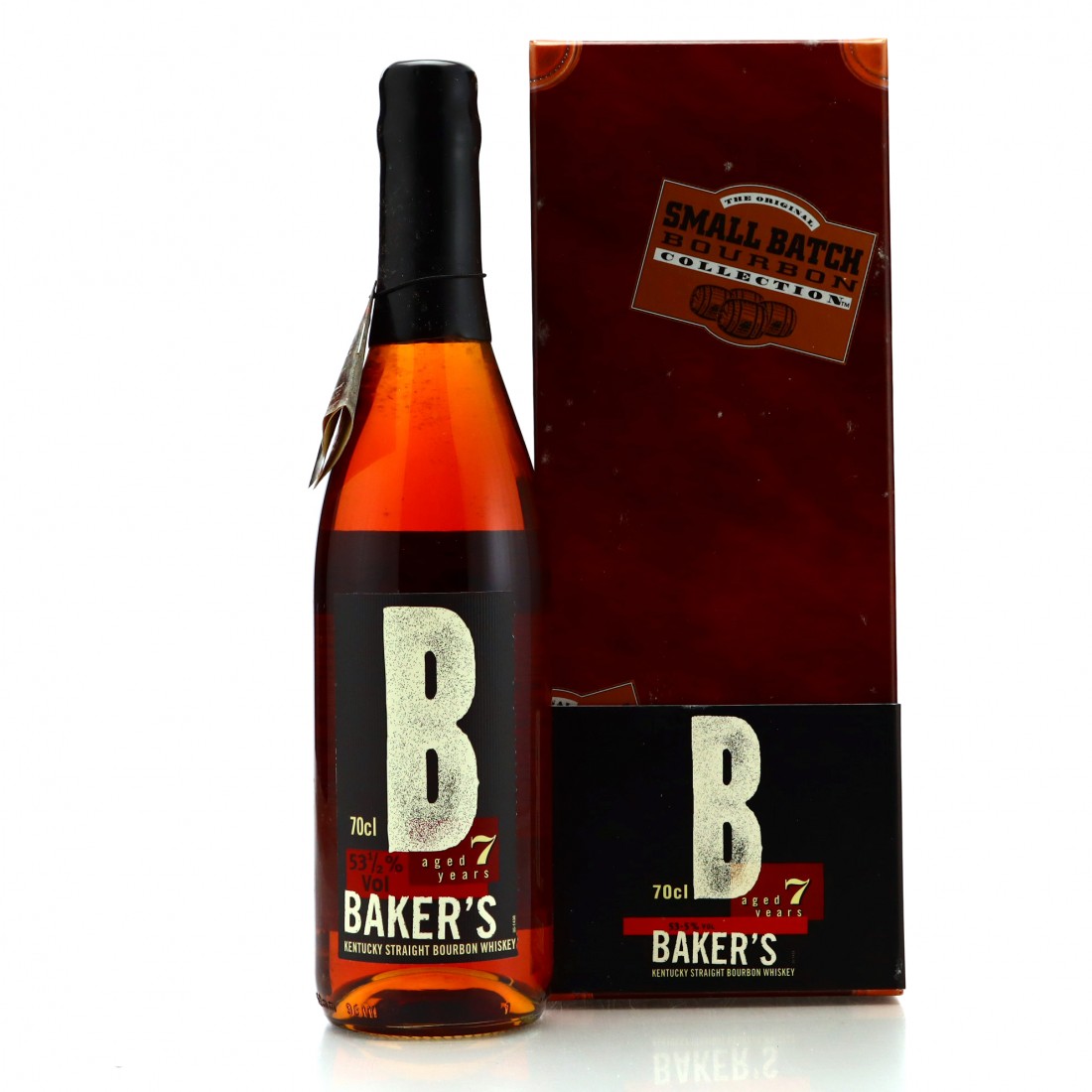 Baker's 7 Year Old 107 Proof Kentucky Straight Bourbon B90001 70cl
