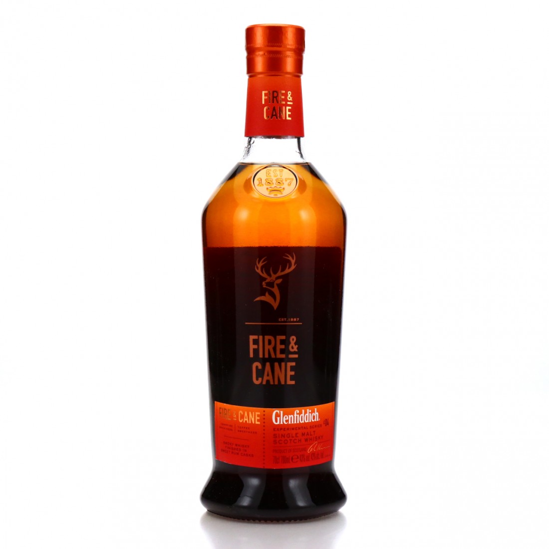 Glenfiddich Experimental Series 4 Fire and Cane Whisky Auctioneer