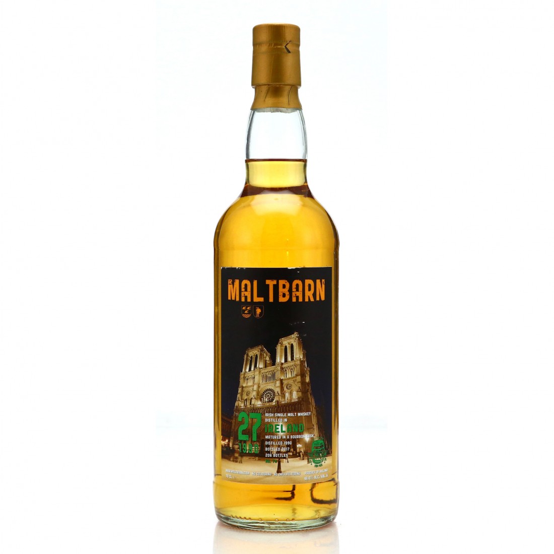 Irish Single Malt 1990 Maltbarn 27 Year Old / The Malt Clan Paris