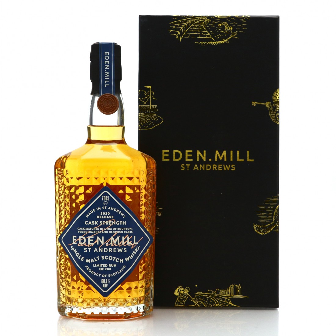 Eden Mill Cask Strength Single Malt 2020 Release Whisky Auctioneer