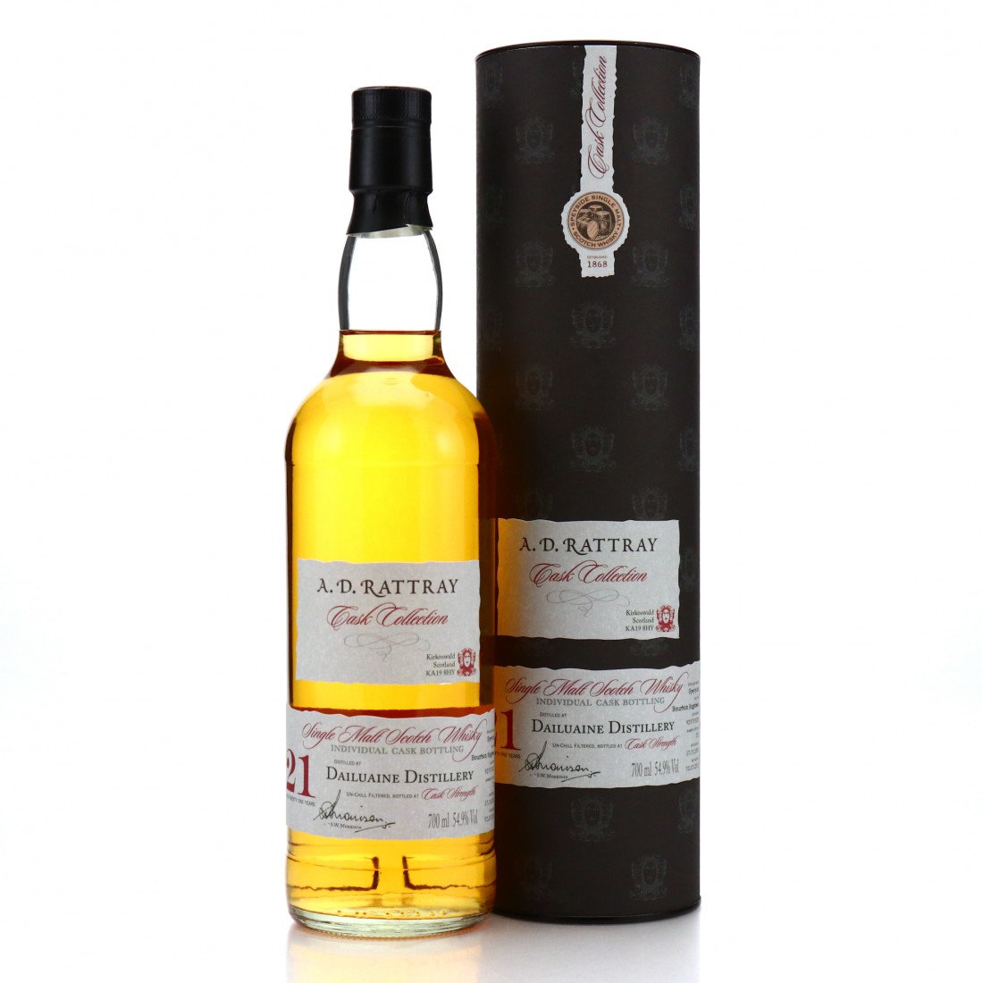 Dailuaine 1992 A.D. Rattray 21 Year Old | Whisky Auctioneer