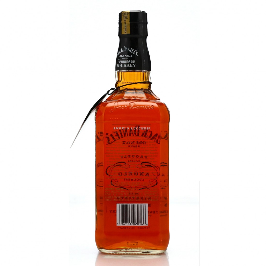 Jack Daniel's Old No.7 Angelo Lucchesi 90th Birthday Whisky Auctioneer