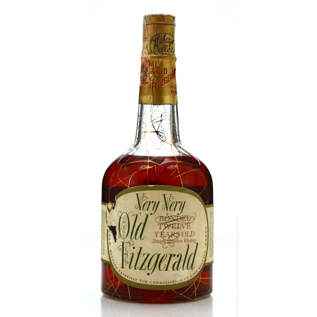 Very Very Old Fitzgerald Bottled in Bond 12 Year Old 86 Proof 1969 / StitzelWeller Whisky