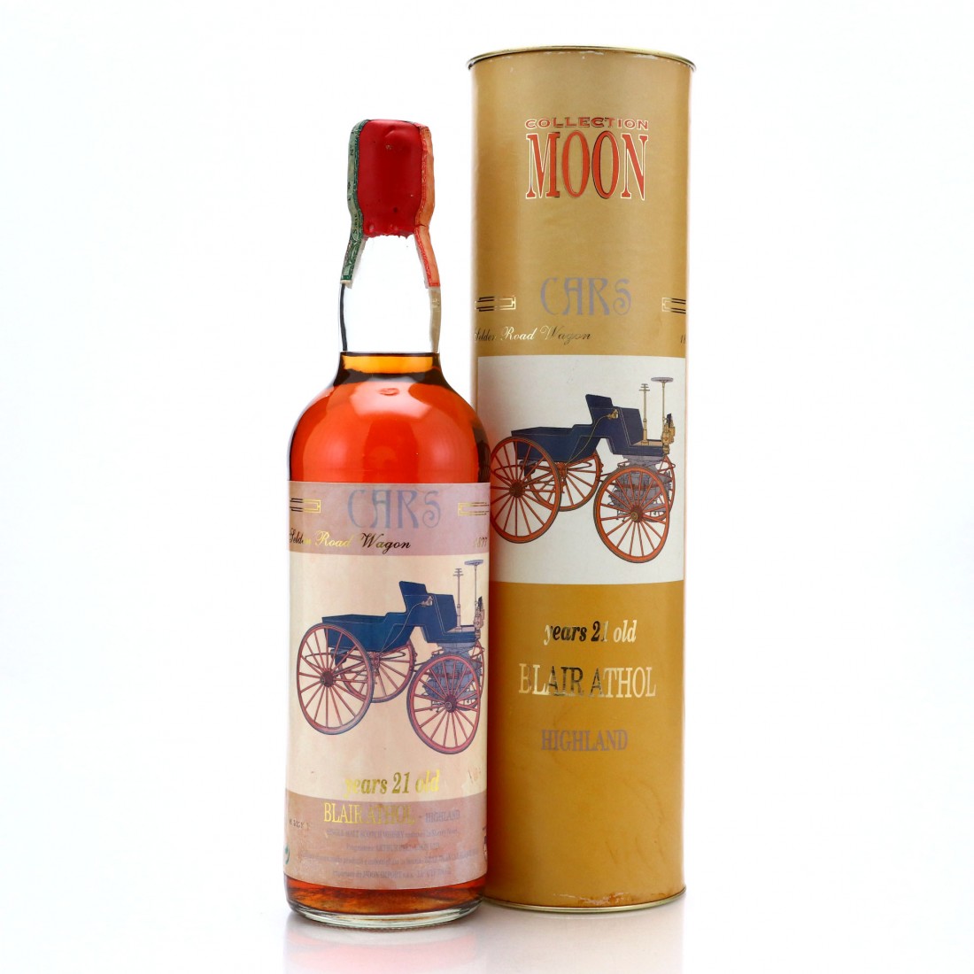 Blair Athol 21 Year Old Moon Import / The Cars Whisky Auctioneer