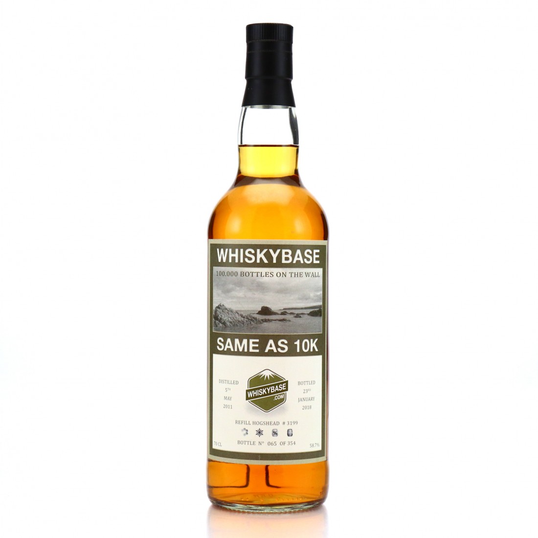 Laphroaig 2011 WhiskyBase 100,000 Bottles on the Wall Whisky Auctioneer