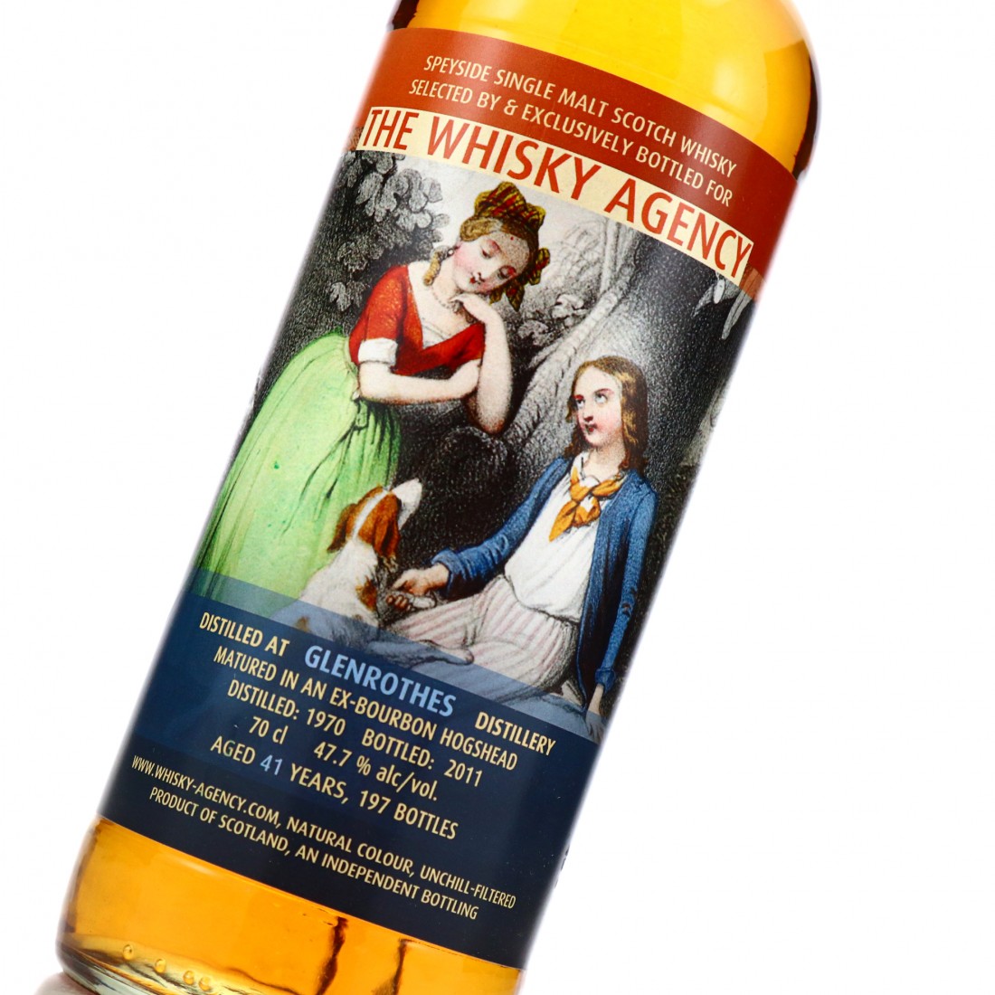 Glenrothes 1970 Whisky Agency 41 Year Old Whisky Auctioneer