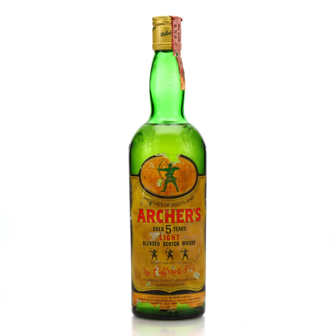 Archer's 5 Year Old Light Scotch Whisky 1980s Whisky Auctioneer
