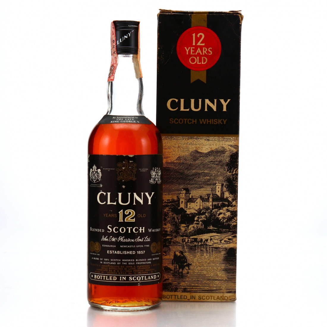 Cluny 12 Year Old Scotch Whisky 1970s Whisky Auctioneer