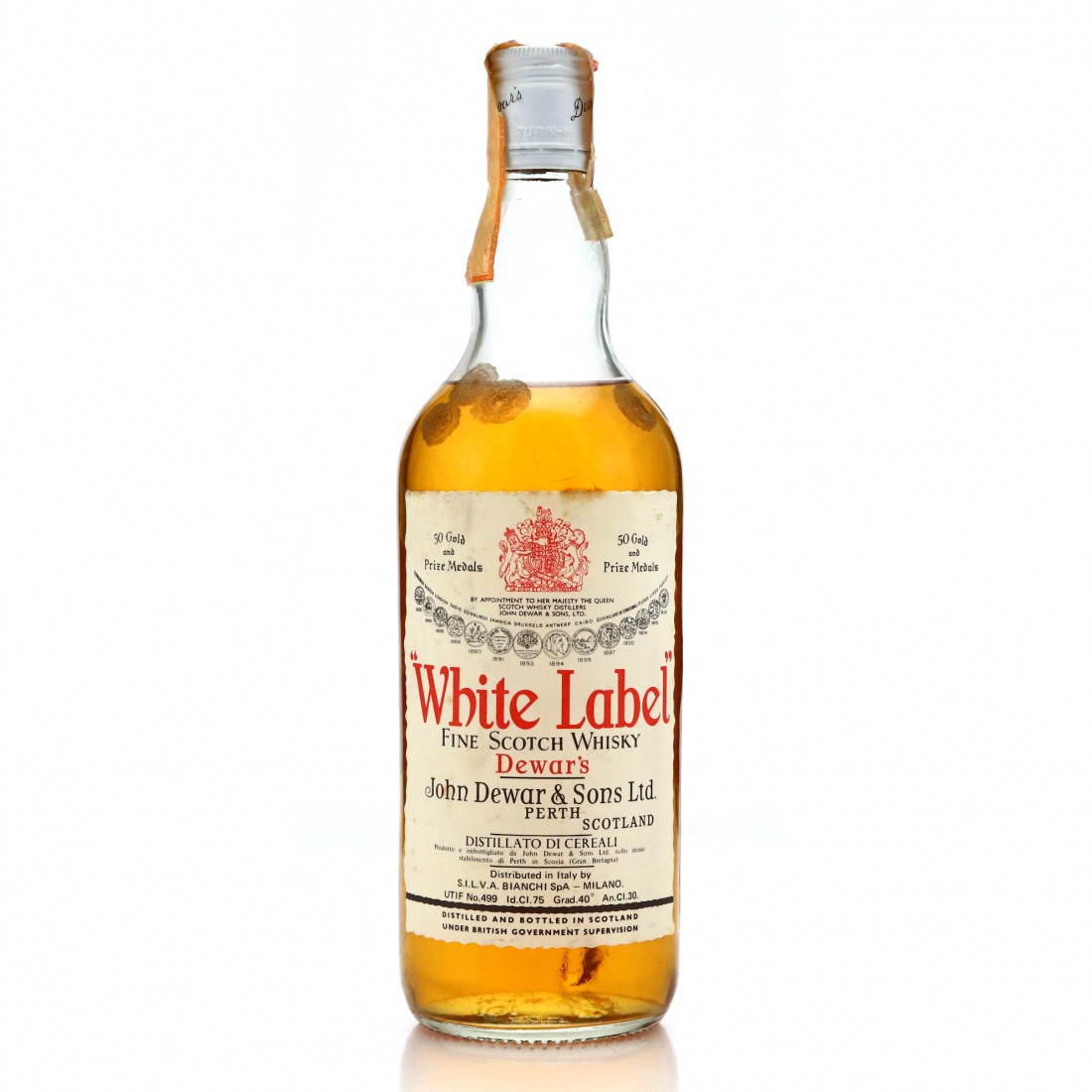 Dewar's White Label Scotch Whisky 1970s Whisky Auctioneer