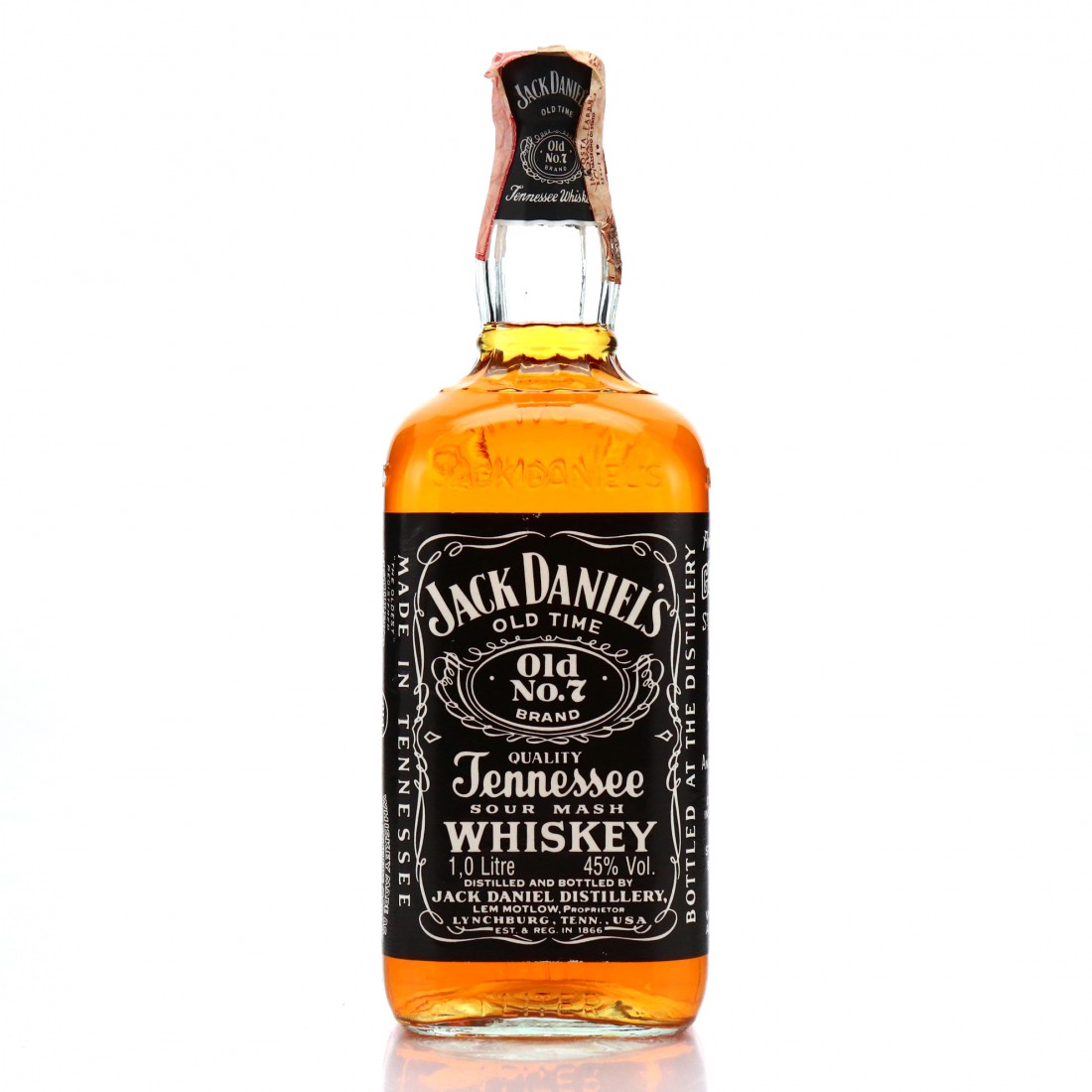 Jack Daniel's Old No.7 Brand 90 Proof 1 Litre 1991 Whisky Auctioneer