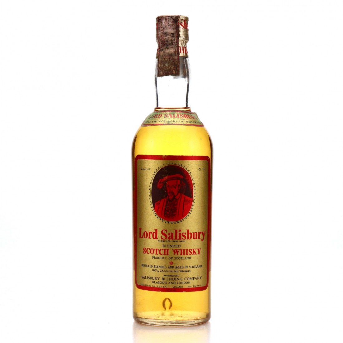 Lord Salisbury Scotch Whisky 1960s Whisky Auctioneer