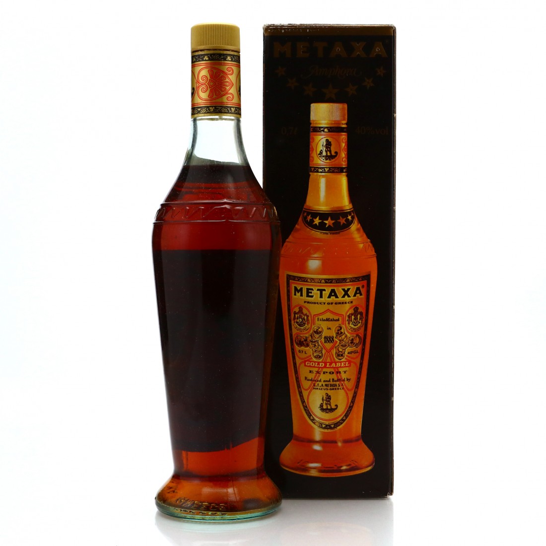 Metaxa Gold Label Whisky Auctioneer
