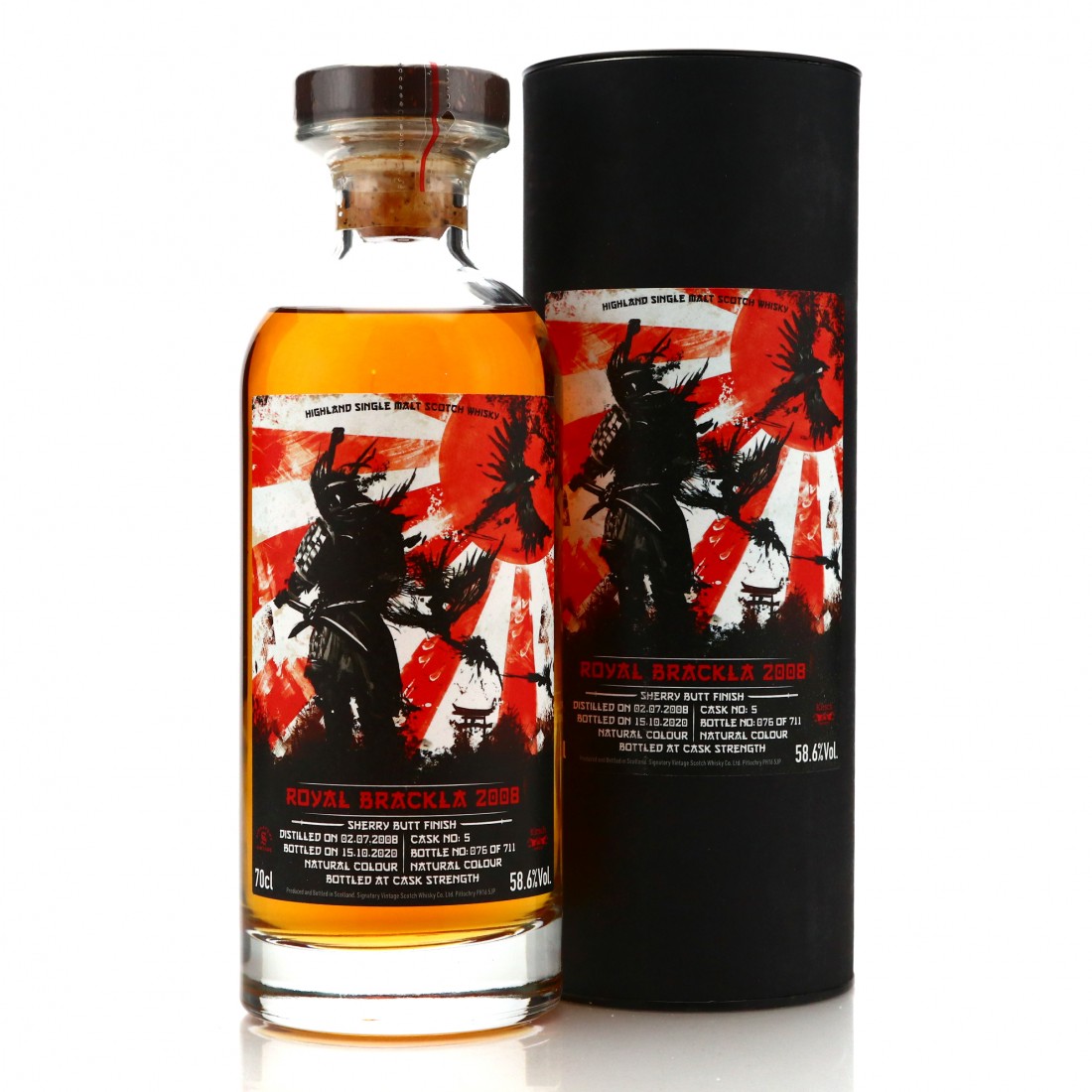 Royal Brackla 2008 Signatory Vintage Samurai / Kirsch Whisky | Whisky ...
