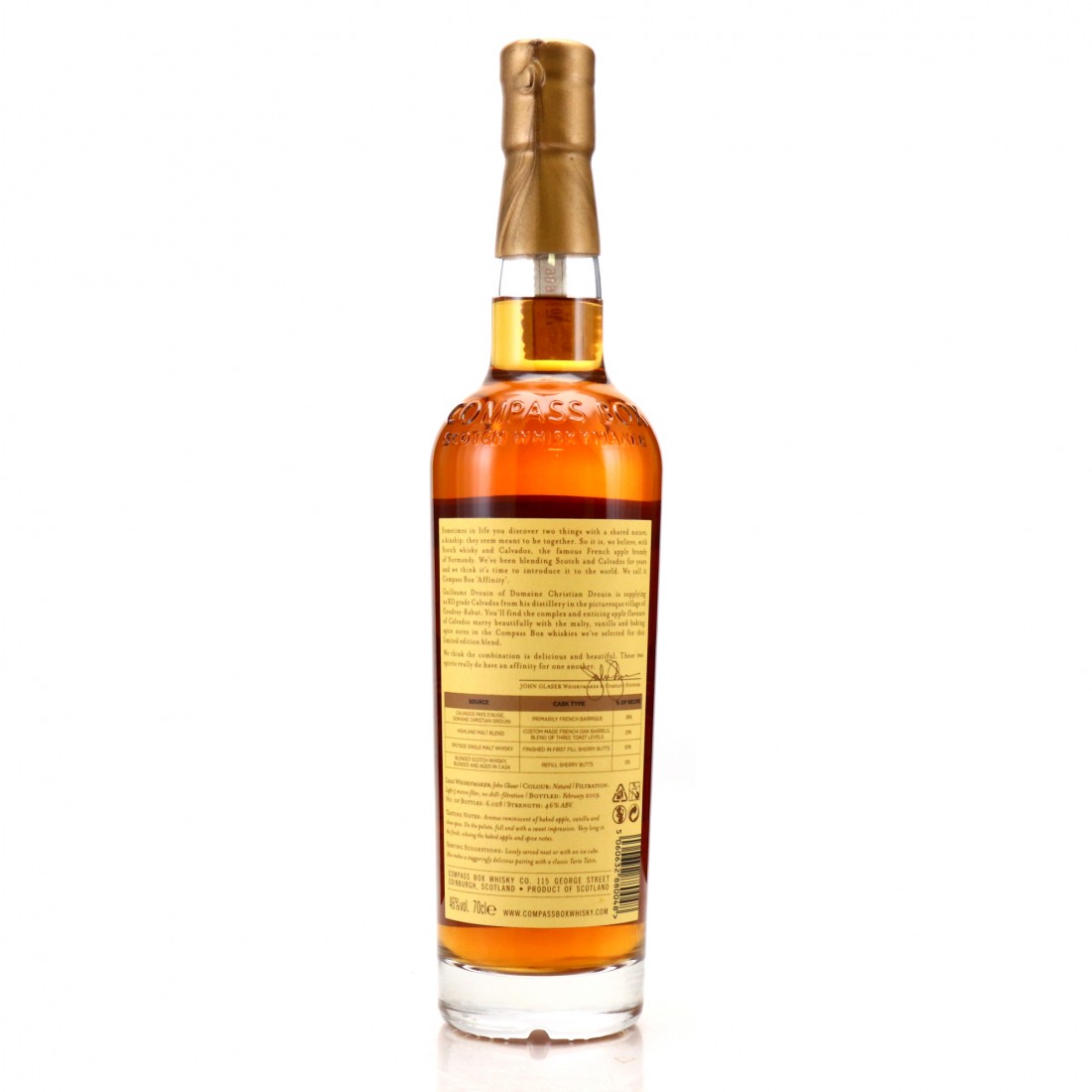Compass Box Affinity Whisky Auctioneer
