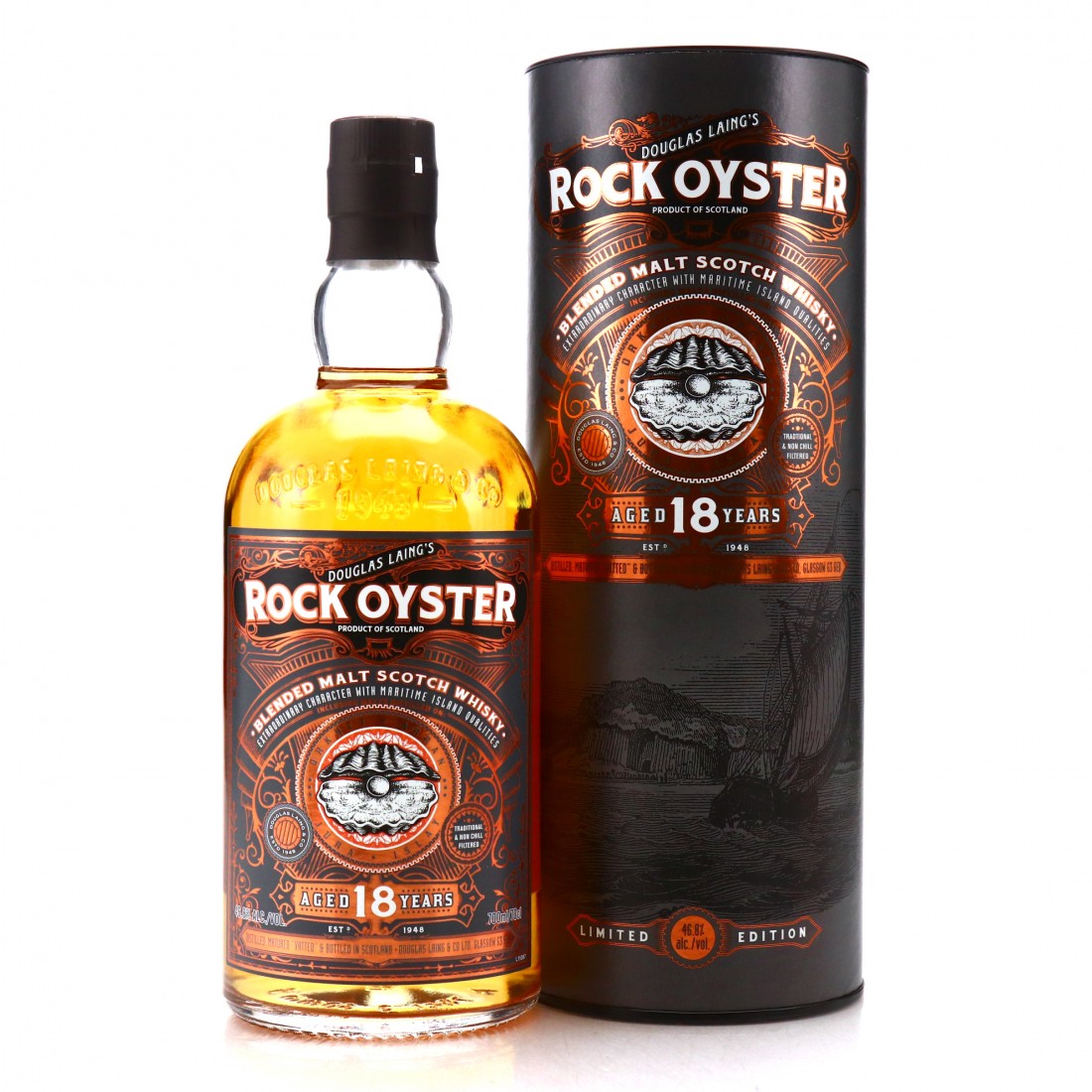 Rock Oyster 18 Year Old Whisky Auctioneer