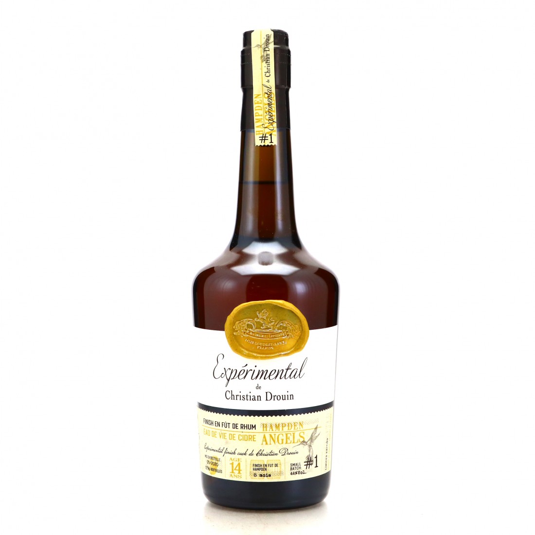 Christian Drouin 14 Year Old Hampden Rum Finish Eau de vie de Cidre ...