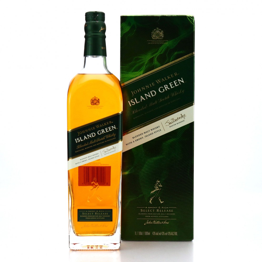 Johnnie Walker Island Green 1 Litre Whisky Auctioneer
