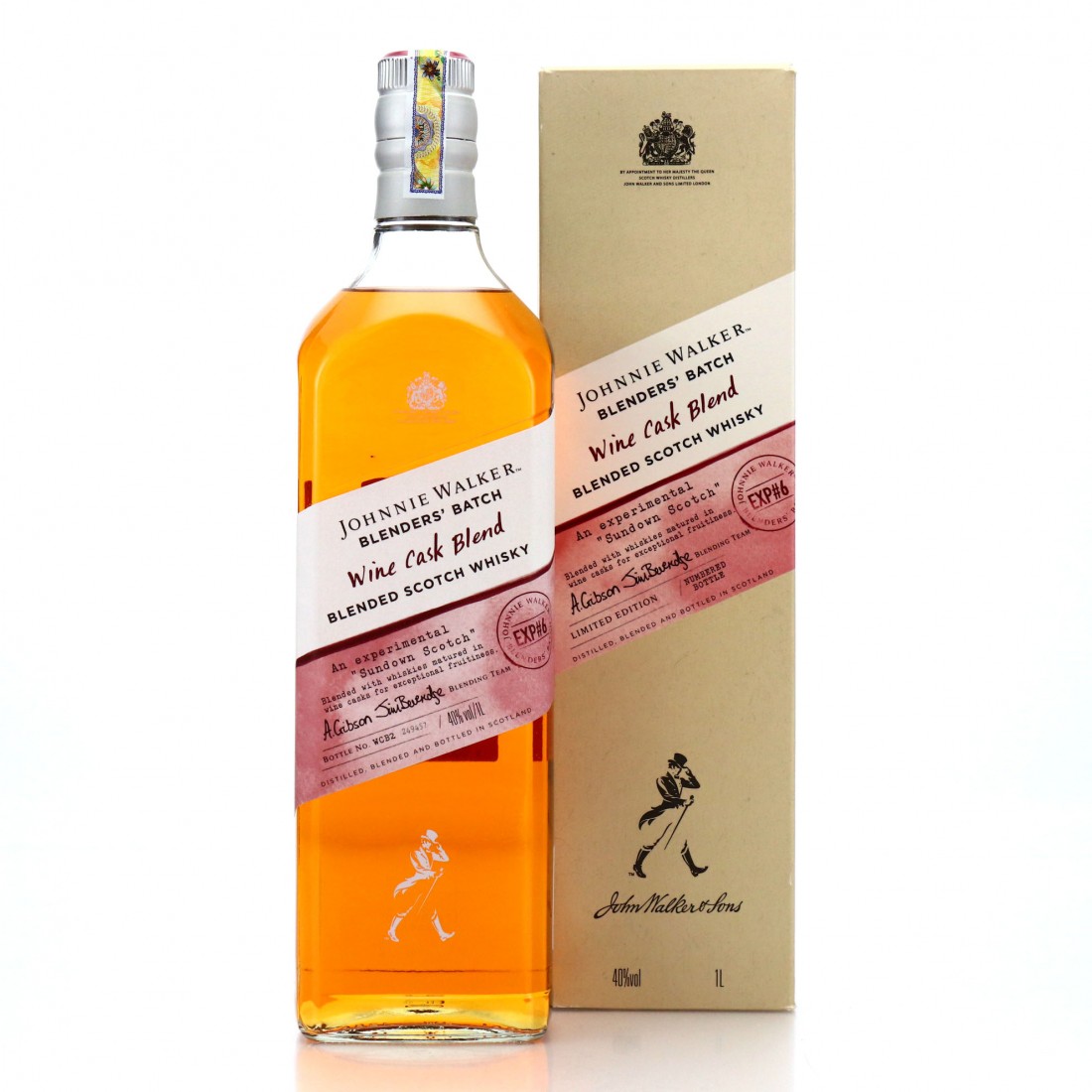 Johnnie Walker Blenders' Batch Exp6 Wine Cask Blend 1 Litre Whisky