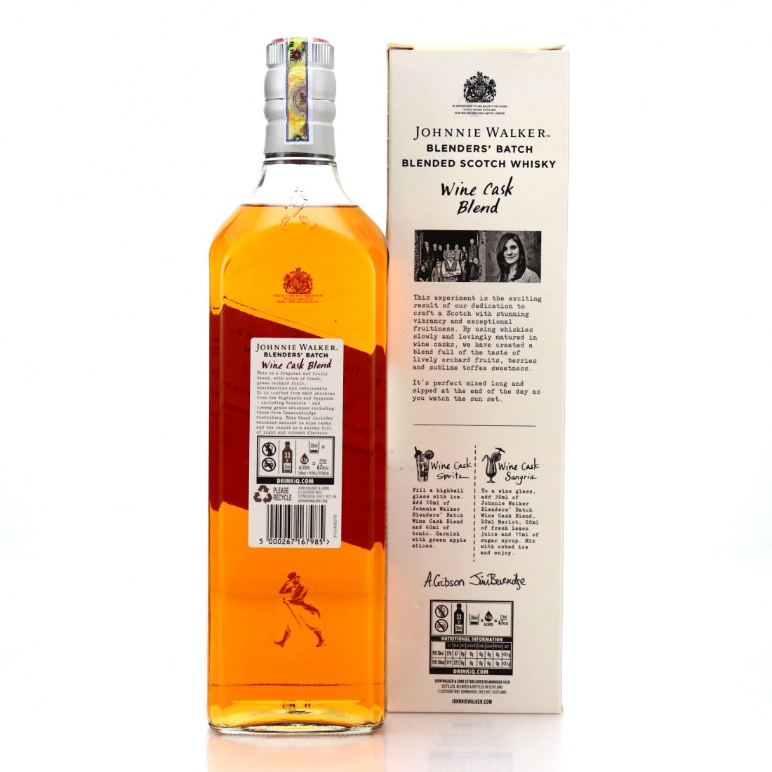 Johnnie Walker Blenders' Batch Exp6 Wine Cask Blend 1 Litre Whisky