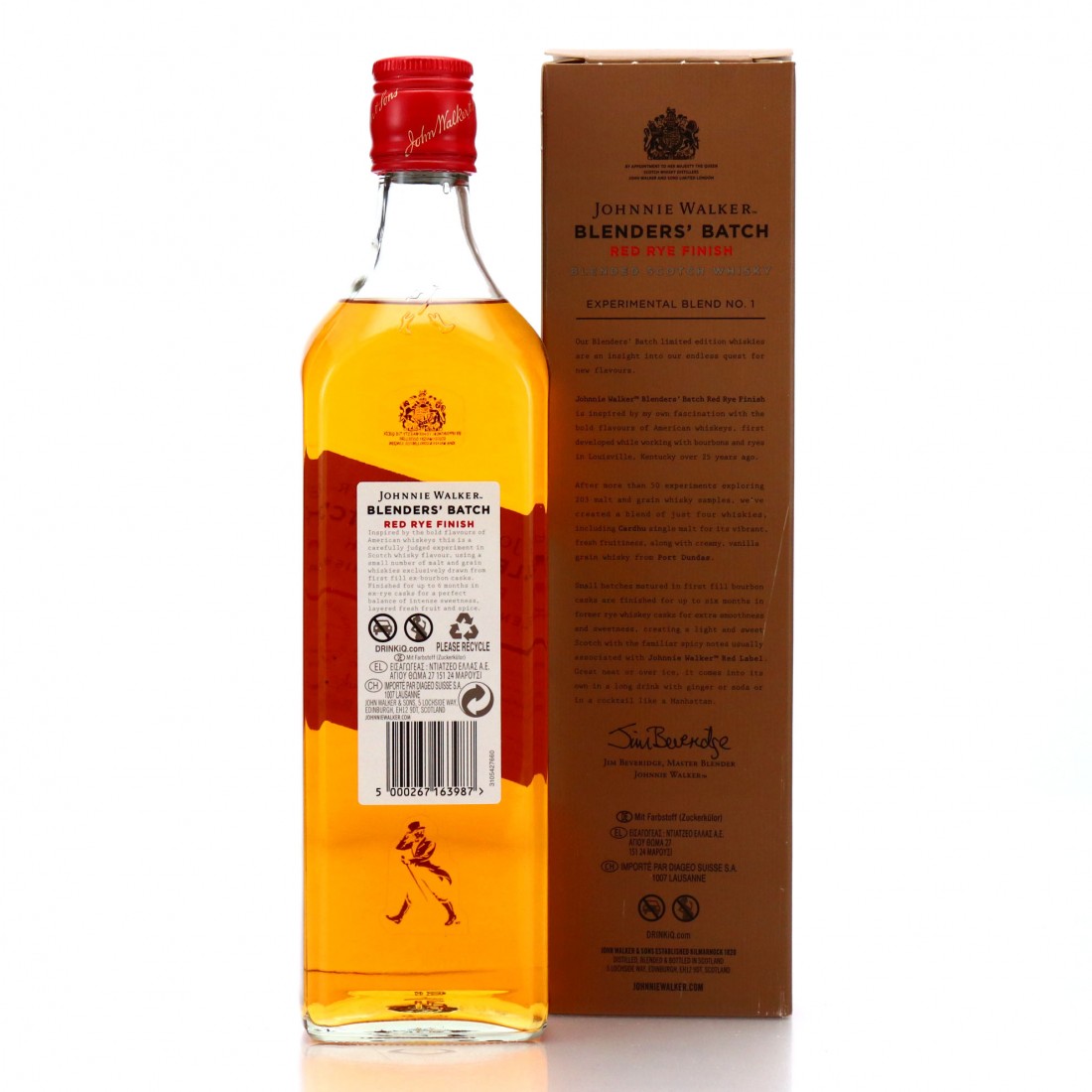 Johnnie Walker Red Rye Finish Batch 1 Whisky Auctioneer
