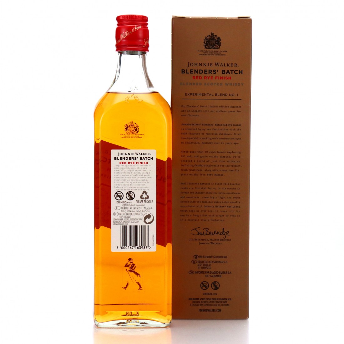 Johnnie Walker Red Rye Finish Batch 1 Whisky Auctioneer