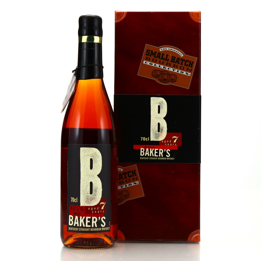 Baker's 7 Year Old 107 Proof Kentucky Straight Bourbon B90001 70cl