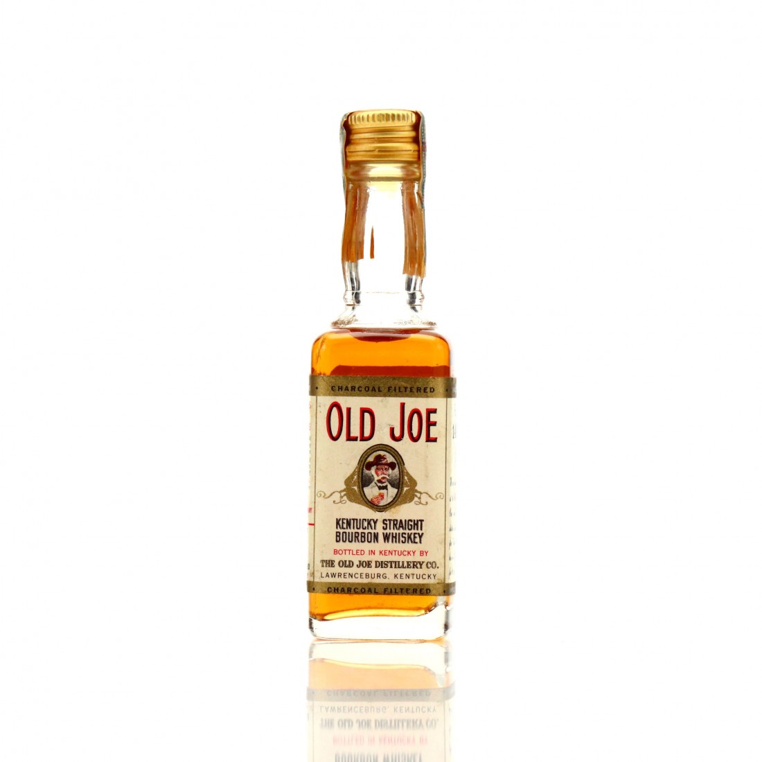 Old Joe 1964 Kentucky Bourbon Miniature 4 Year Old Whisky Auctioneer