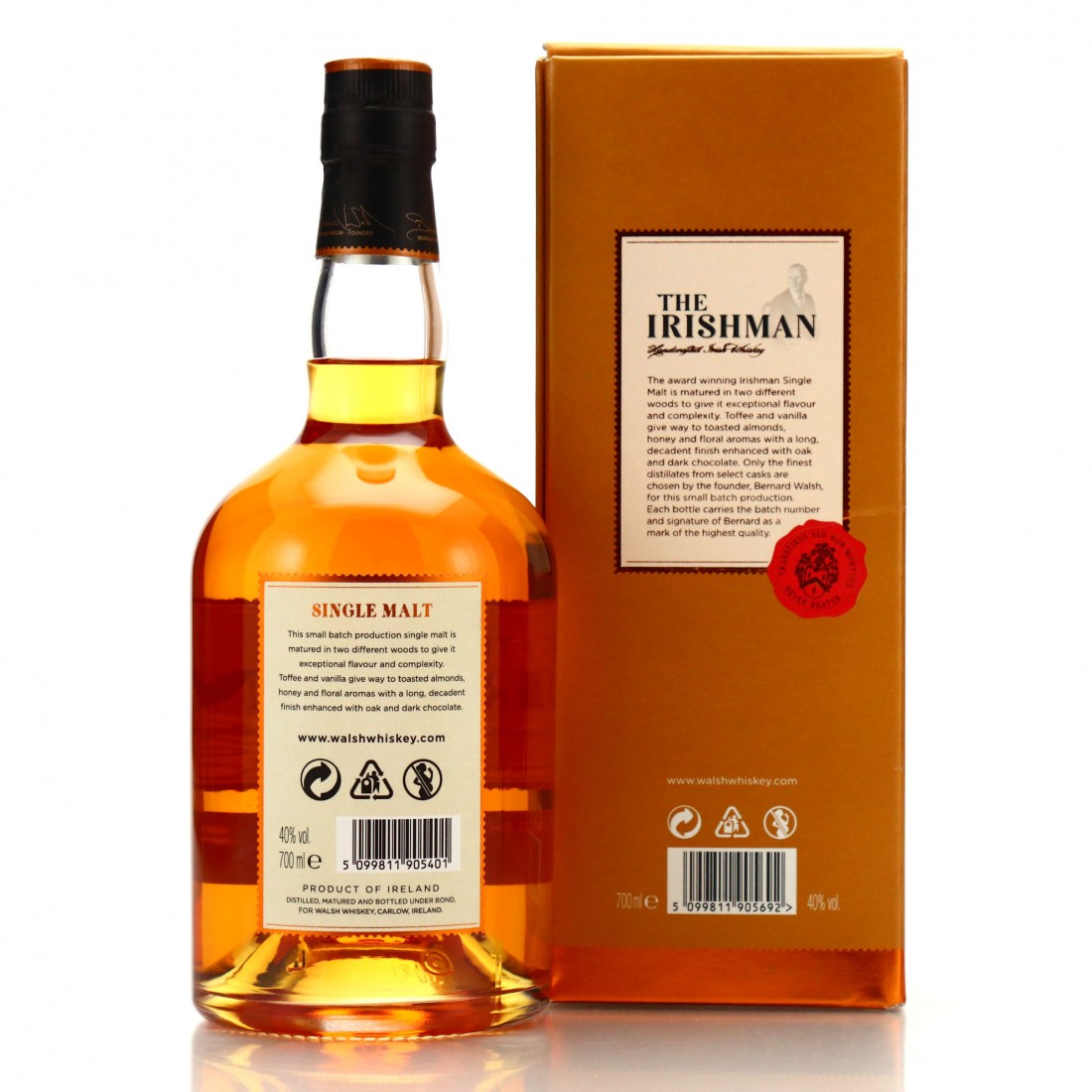 The Irishman Small Batch Single Malt | Whisky Auctioneer