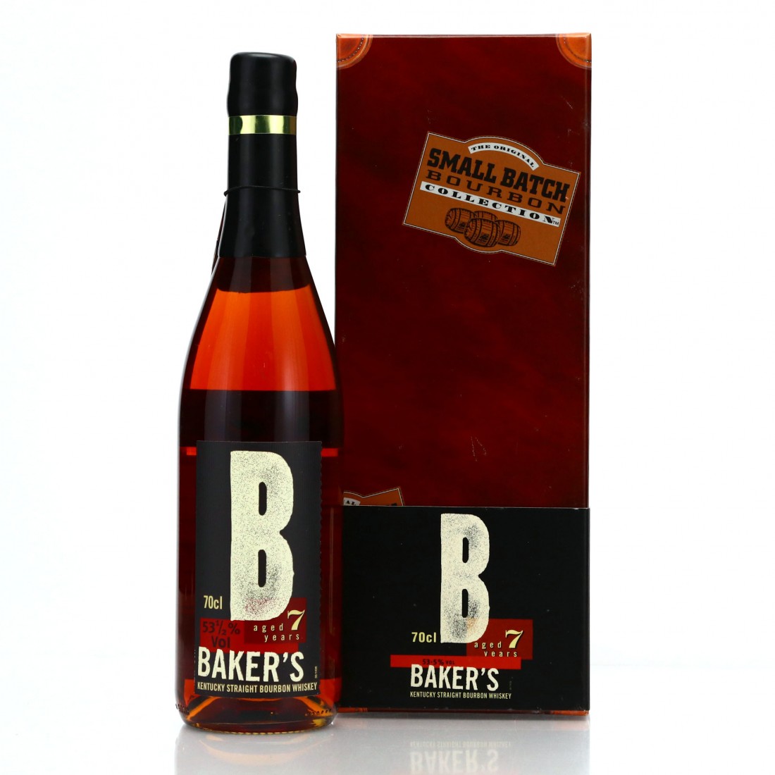 Baker's 7 Year Old 107 Proof Kentucky Straight Bourbon B90001 70cl