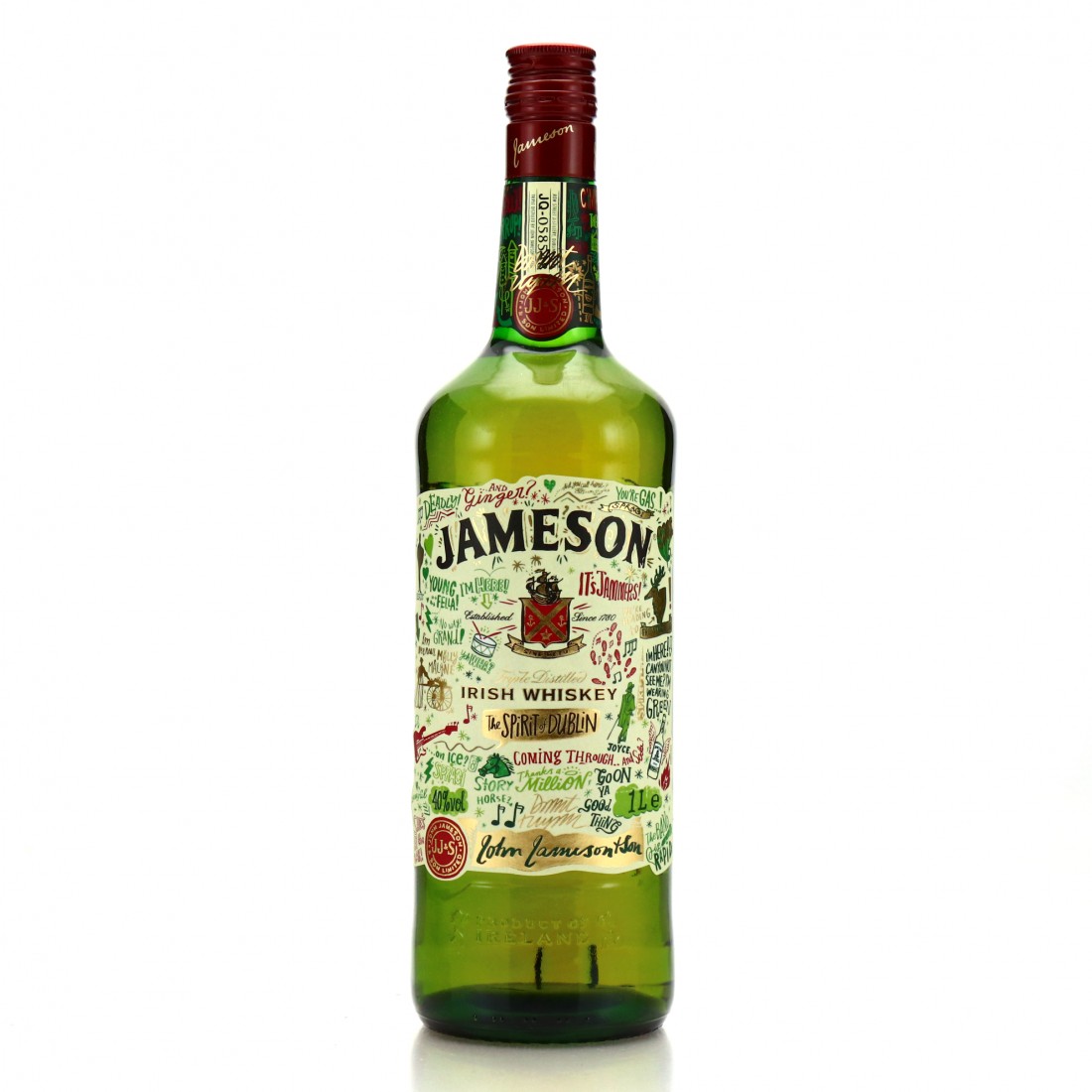 Jameson Irish Whiskey 1 Litre / Spirit of Dublin Whisky Auctioneer